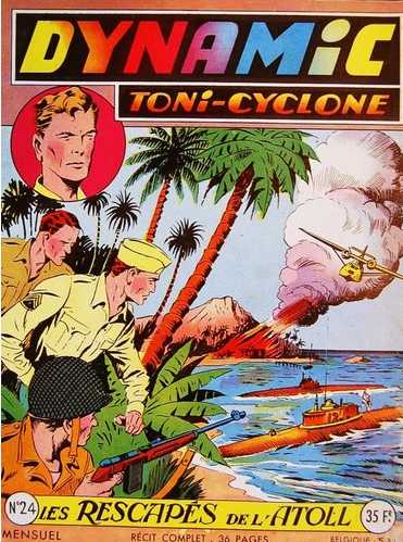 Scan de la Couverture Dynamic Toni Cyclone n 24